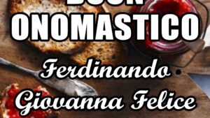 buon onomastico ferdinando giovanna felice 30 maggio