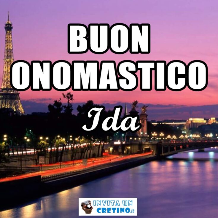 buon onomastico ida 8 maggio