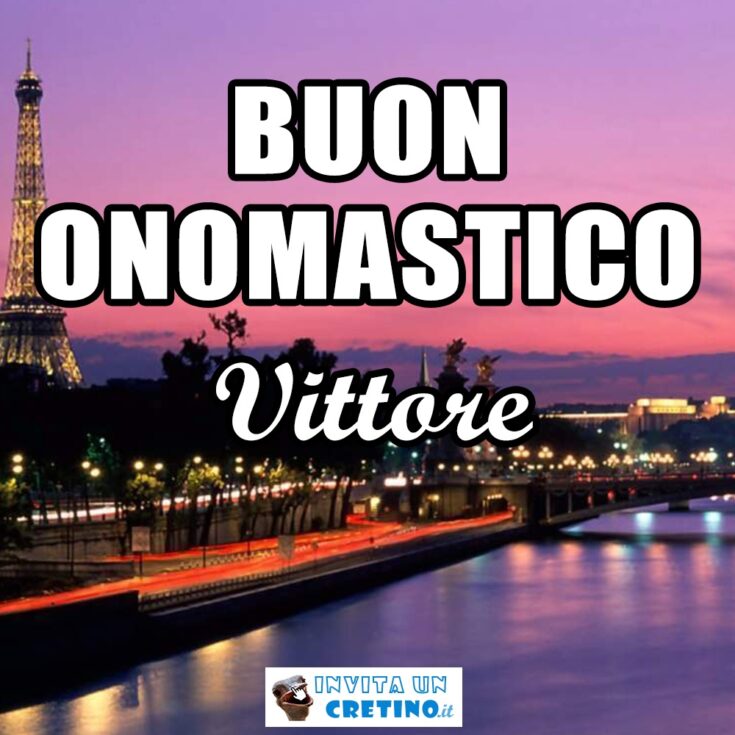 buon onomastico vittore 8 maggio