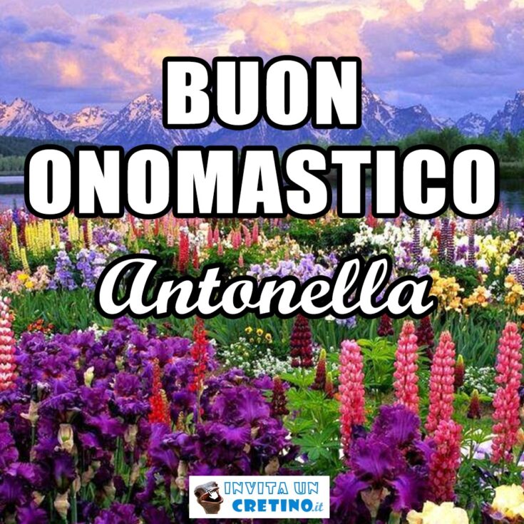 buon onomastico antonella 13 giugno