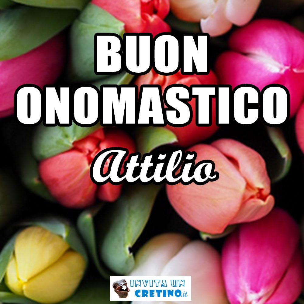 buon onomastico attilio 28 giugno