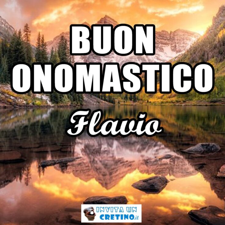 buon onomastico flavio 22 giugno