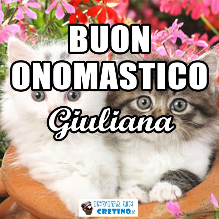 buon onomastico giuliana 19 giugno