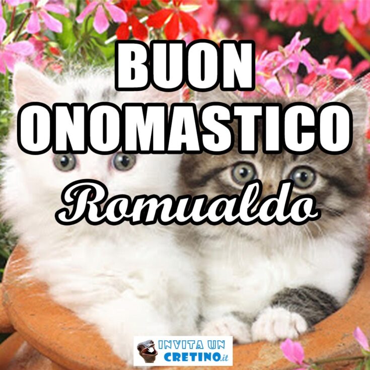 buon onomastico romualdo 19 giugno