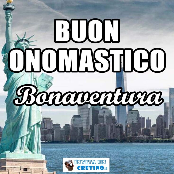 buon onomastico bonaventura 15 luglio