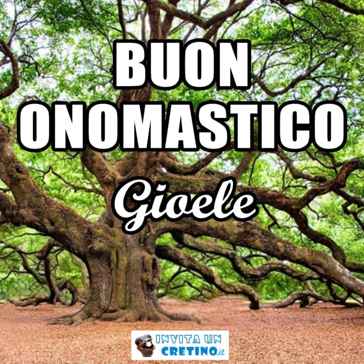 buon onomastico gioele 13 luglio