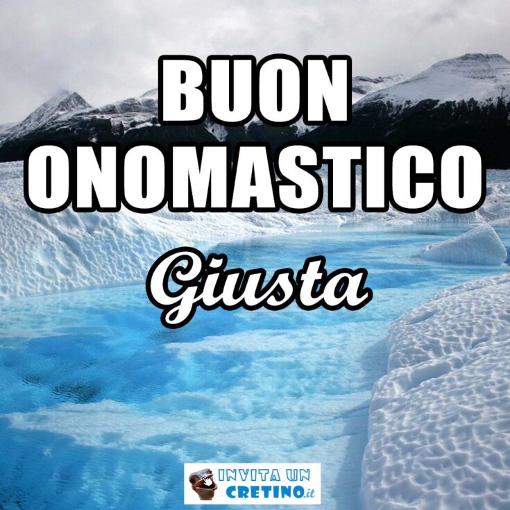 buon onomastico giusta 19 luglio