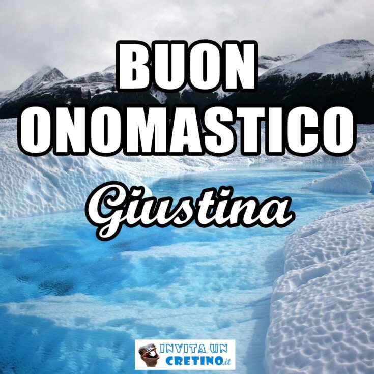 buon onomastico giustina 19 luglio