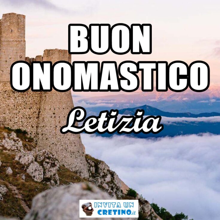 buon onomastico letizia 9 luglio