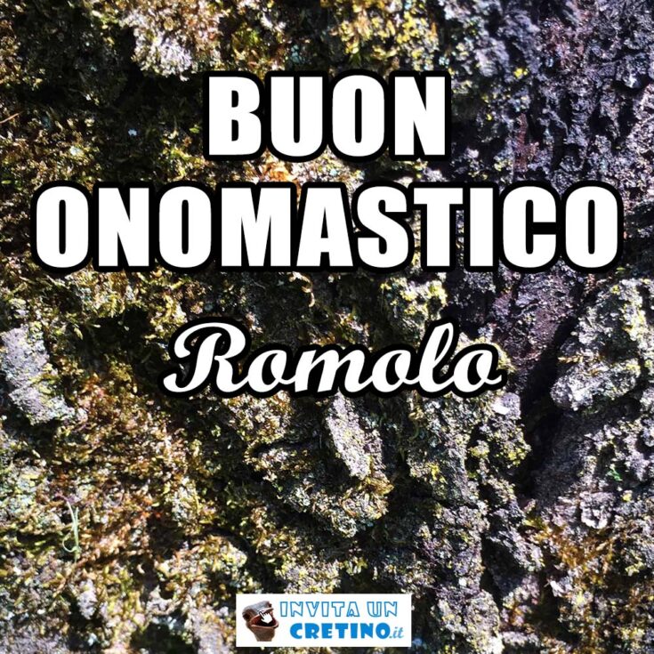 buon onomastico romolo 6 luglio