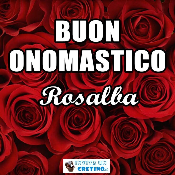 buon onomastico rosalba 23 agosto