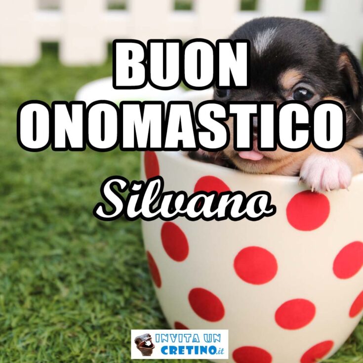 buon onomastico silvano 10 luglio