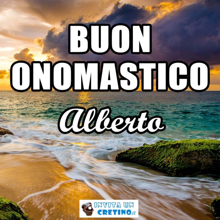 buon onomastico alberto 2 settembre