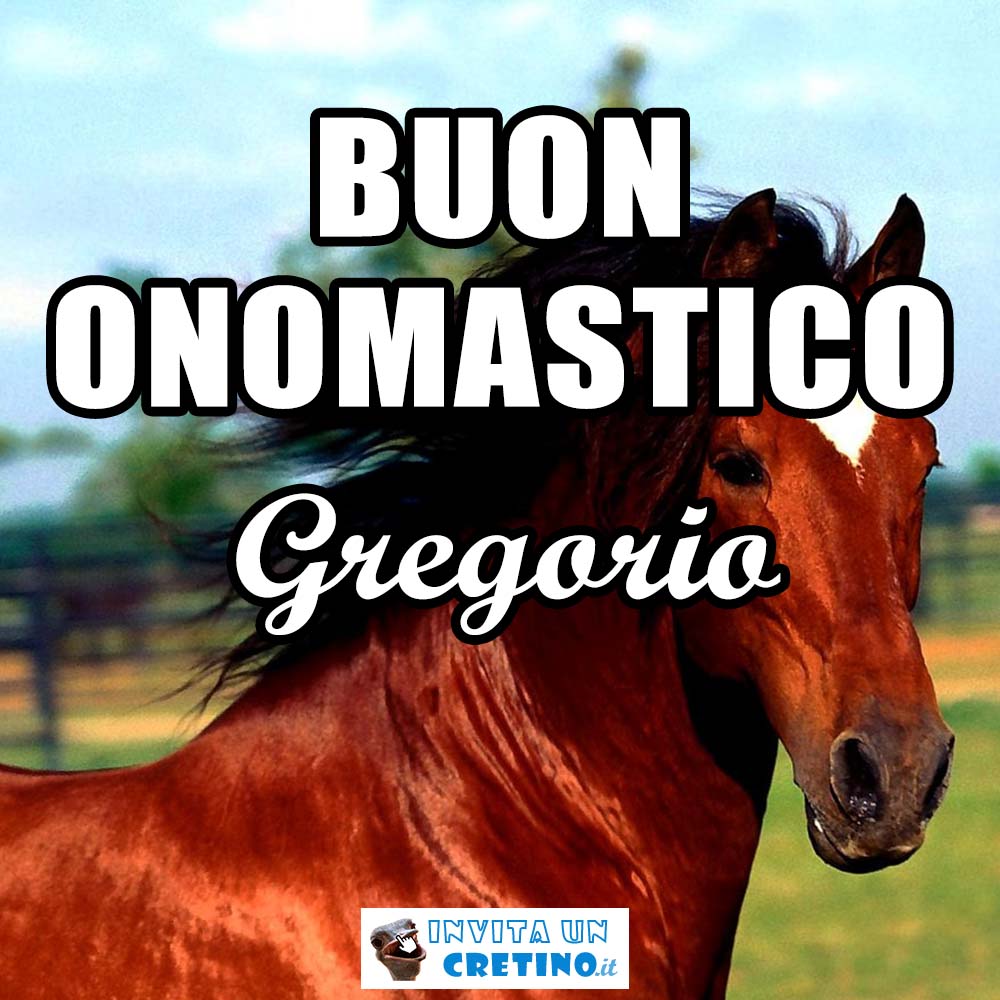 buon onomastico gregorio 3 settembre