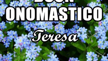 buon onomastico teresa 5 settembre