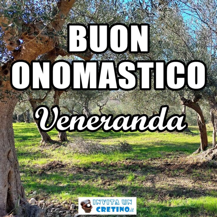 buon onomastico veneranda 14 novembre