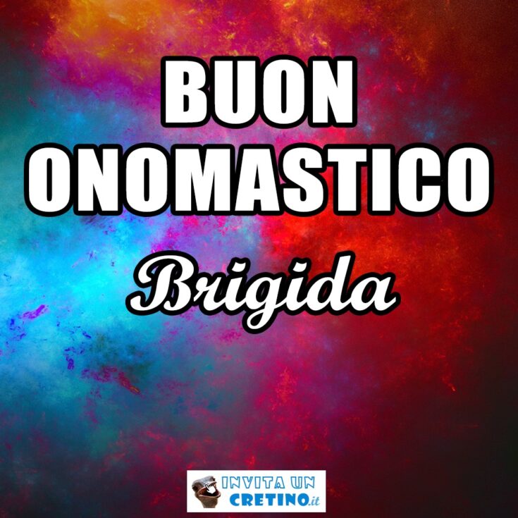 buon onomastico brigida 1 febbraio