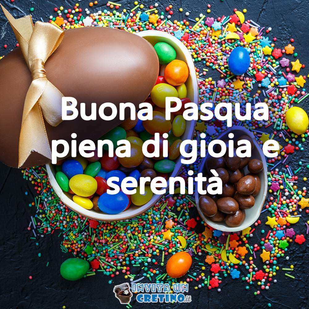 buona pasqua piena di gioia e serenita