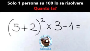 indovinelli matematici sai quanto fa 4