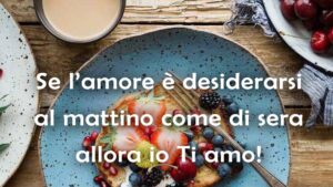 buongiorno dichiarazione d'amore