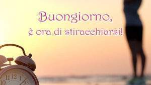 buon lunedì immagine buongiorno ora di stiracchiarsi