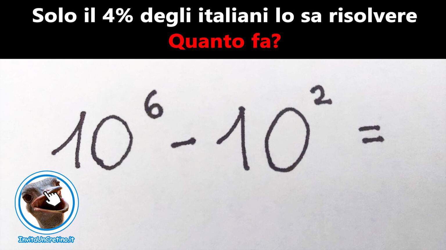 quanto fa 5 alla seconda meno 3 alla seconda