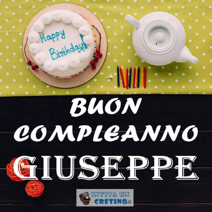 buon compleanno giuseppe 2