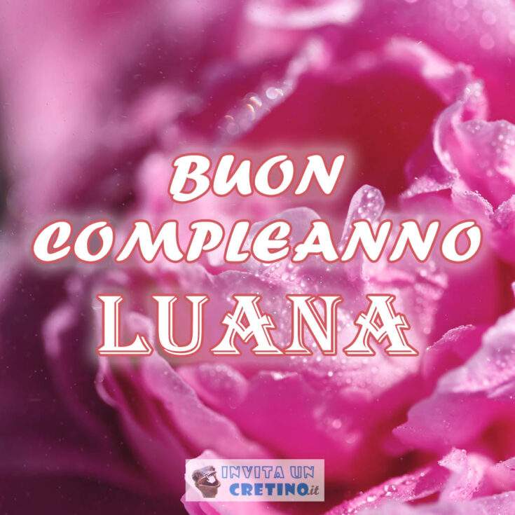 compleanno luana 1